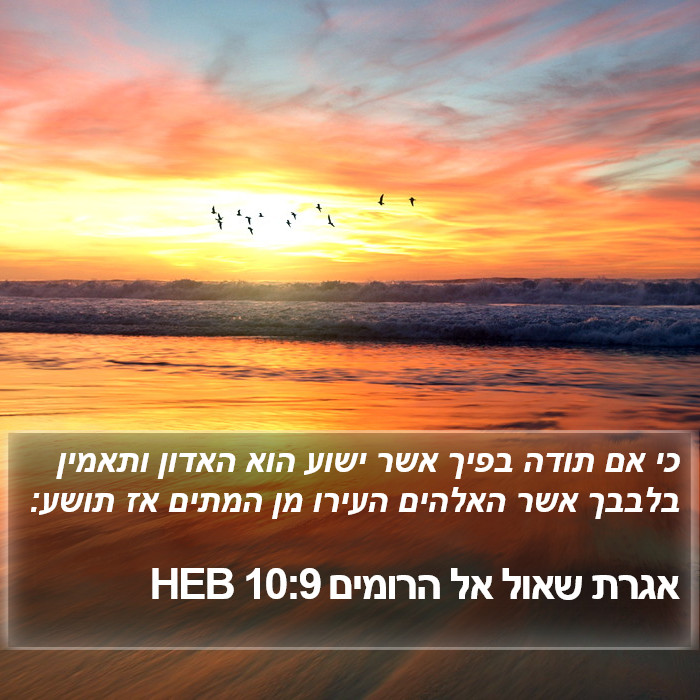 הספר הרומים 10:9