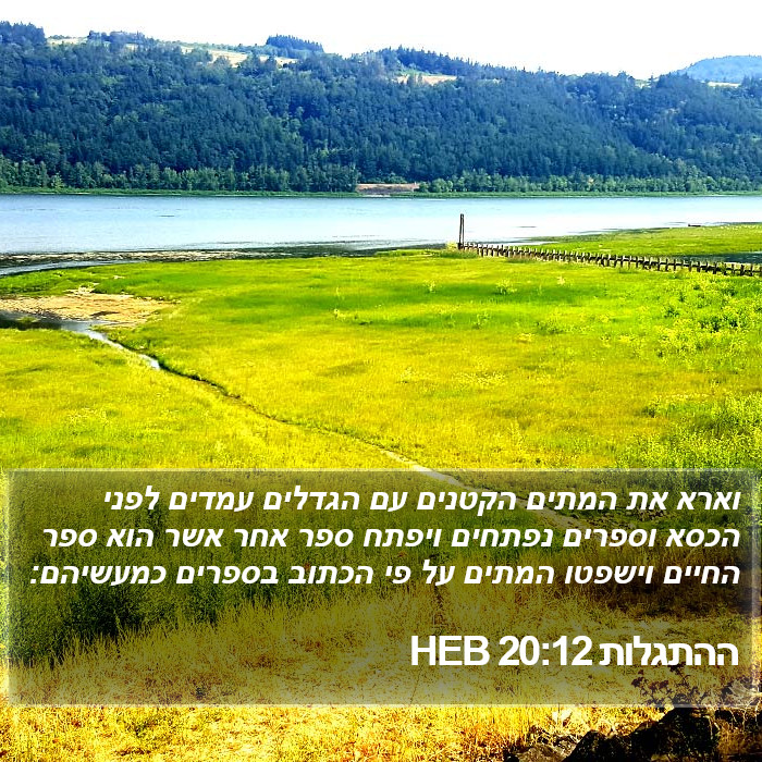 הספר התגלות 20:12