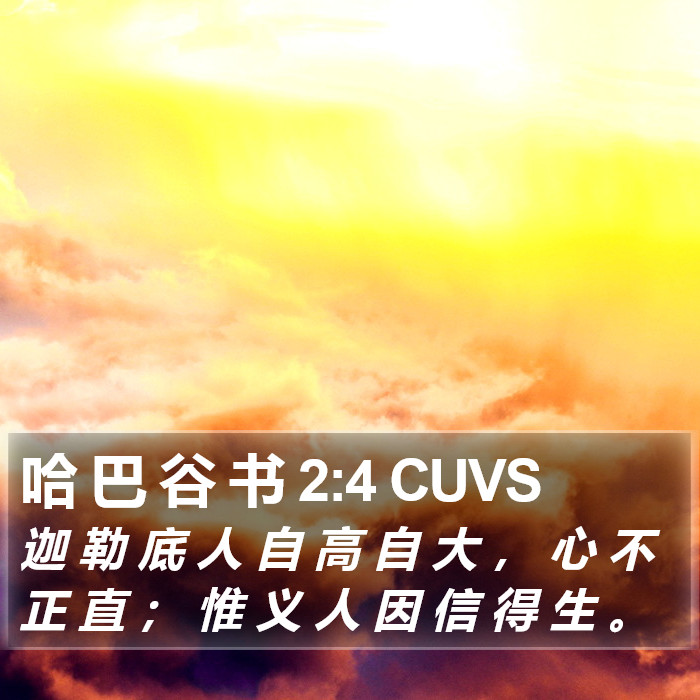 哈巴谷书 - 普通话音频圣经 - Habakkuk 2:4