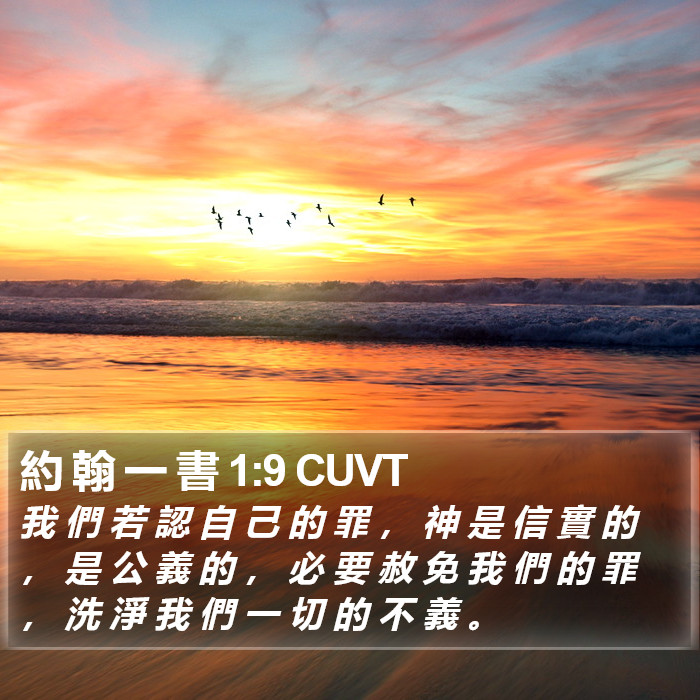 1 约翰福音 - 粵語聖經音訊 - 1 John 1:9
